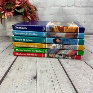 vintage childcraft annual hardback Children's Book 1980s bright colors